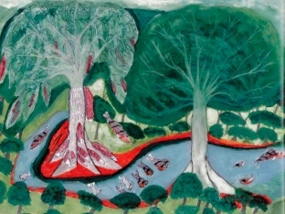 Ngewane - Árbol de Pez - por Nilson Adelino João - Fuente O livro das árvores, 1997